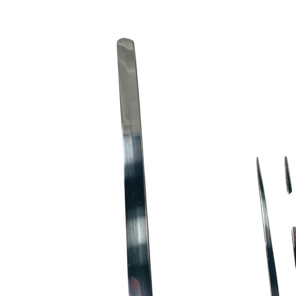 Showtime Six Star+ Carving Knife & Fork Set Stainless Steel Black Handles #2 &12 - Picture 8 of 10